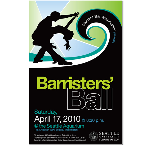 Law School Prom Poster Design